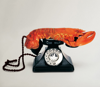 Salvador Dalí. Aphrodisiac Telephone.