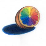 Megan Hepburn Oil Pastel Color Wheel