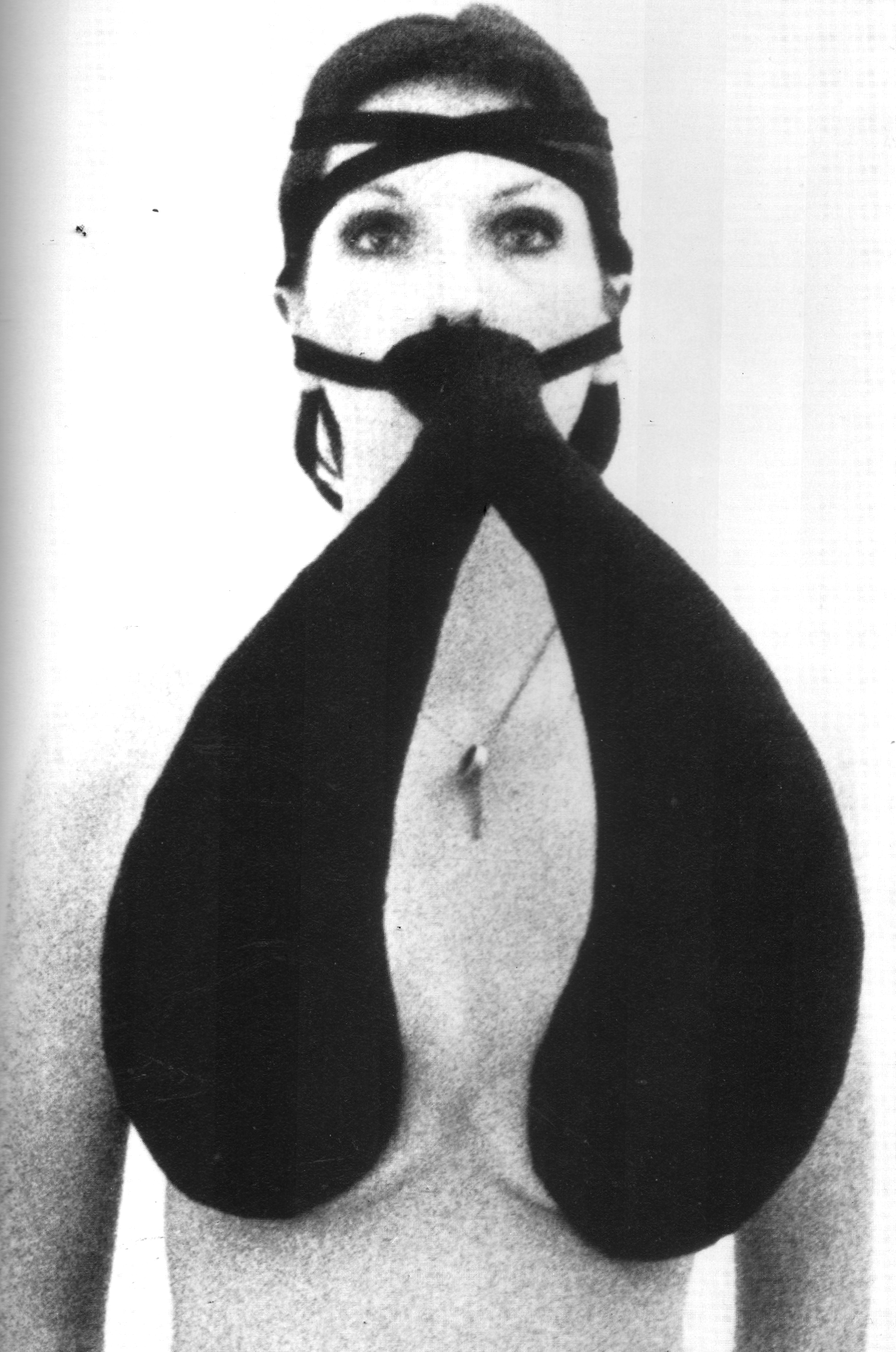 Rebecca Horn: Cornucopia, Séance for Two Breasts, 1970