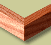 wood corner
