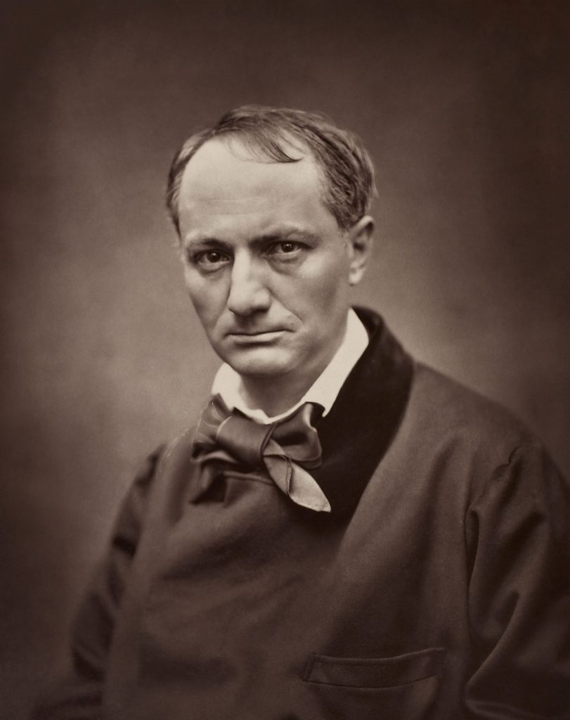 Étienne Carjat, Portrait of Charles Baudelaire, circa 1862