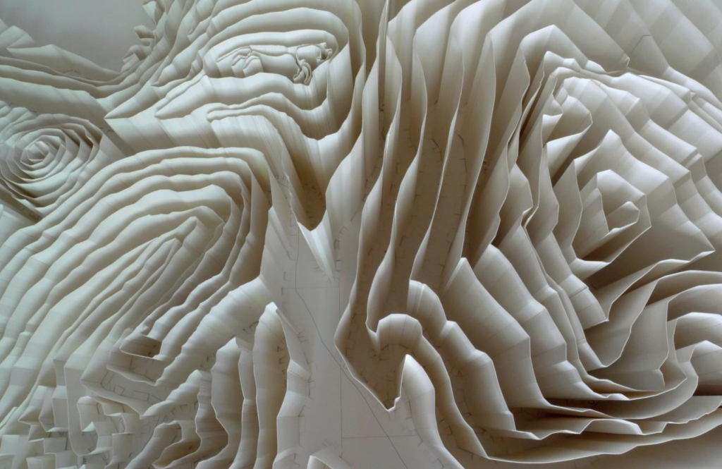 paper sculpture detail