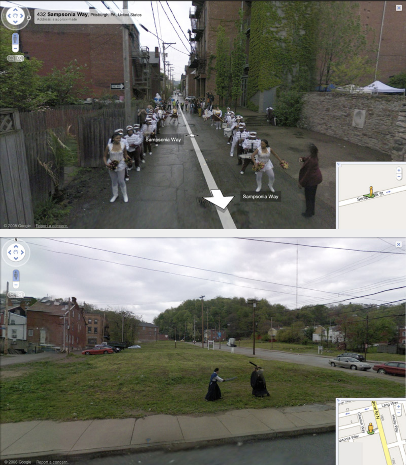 Google street view photos
