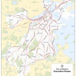 map of boston evacuation routes
